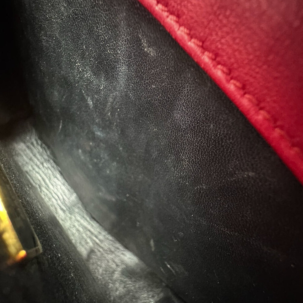 PRADA Red Leather Shoulder Bag - Picture 13 of 13